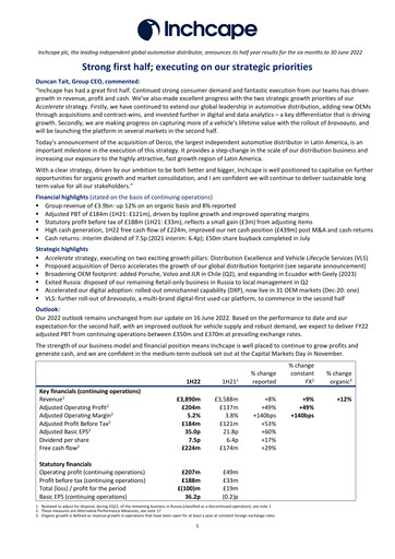 Vorschaubild Inchcape Halbjahresbericht 2022-h1