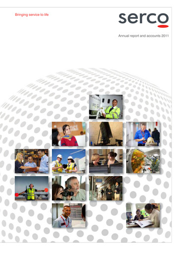 Thumbnail Serco Group Annual Report 2011