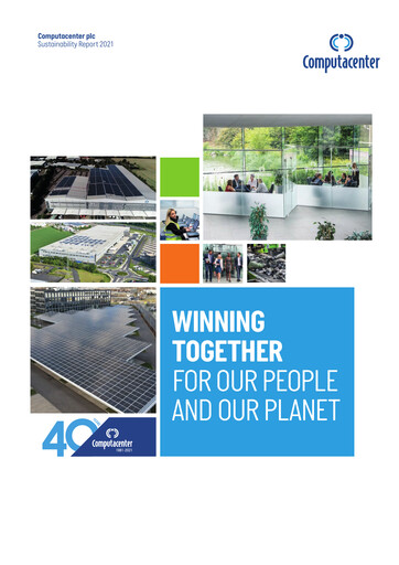 Thumbnail Computacenter Sustainability Report 2021