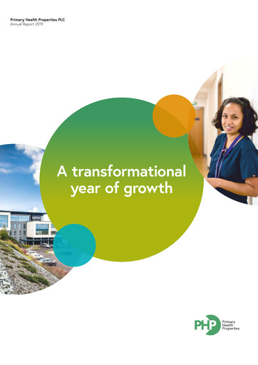 Thumbnail Primary Health Properties Annual Report 2019