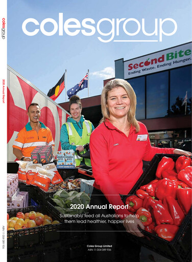 Thumbnail Coles Group
 Annual Report 2020