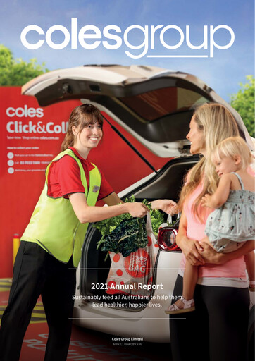 Thumbnail Coles Group
 Annual Report 2021