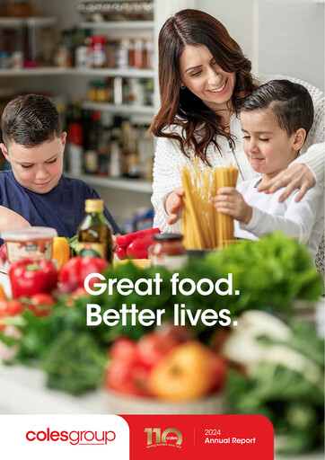 Thumbnail Coles Group
 Annual Report 2024