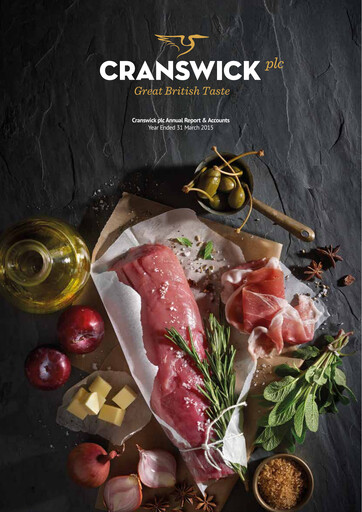Thumbnail Cranswick Annual Report 2015