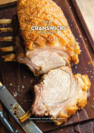 Thumbnail Cranswick Annual Report 2018
