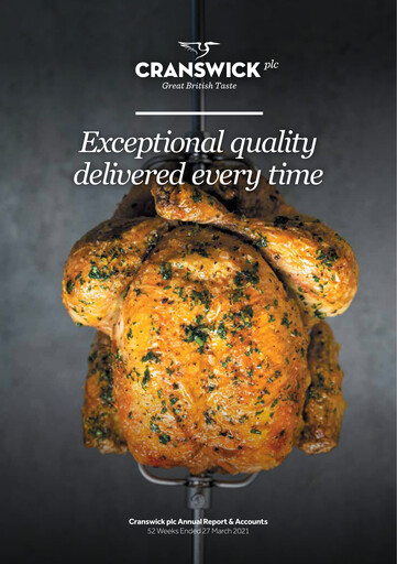 Thumbnail Cranswick Annual Report 2021