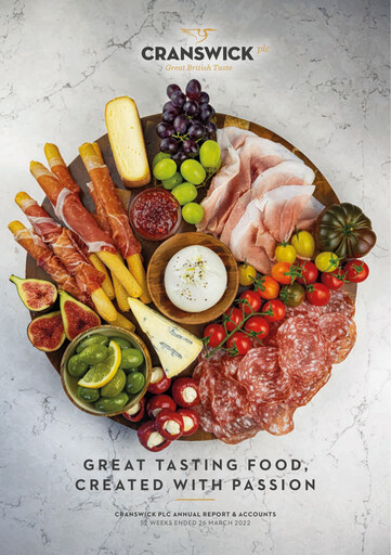 Thumbnail Cranswick Annual Report 2022