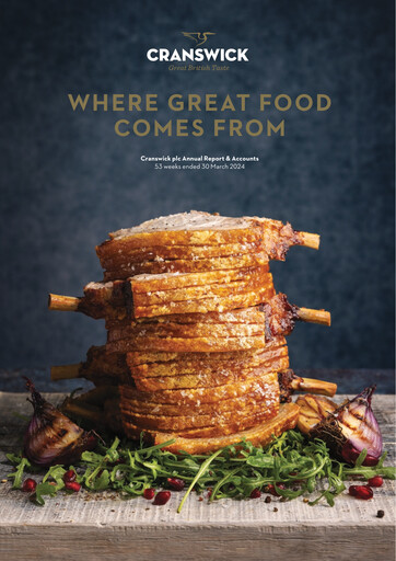 Thumbnail Cranswick Annual Report 2024