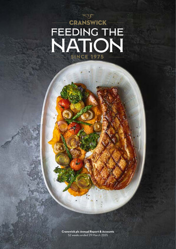 Thumbnail Cranswick Annual Report 2025