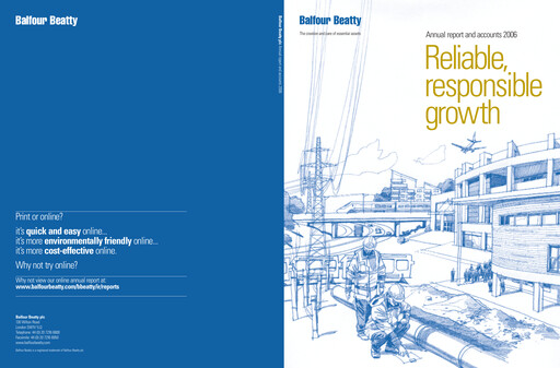 Thumbnail Balfour Beatty Annual Report 2006