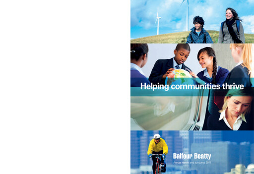 Thumbnail Balfour Beatty Annual Report 2011