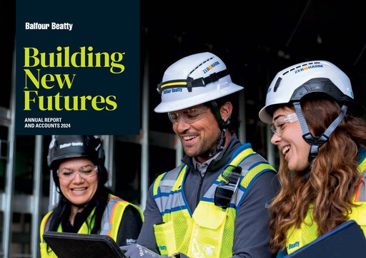 Thumbnail Balfour Beatty Annual Report 2024