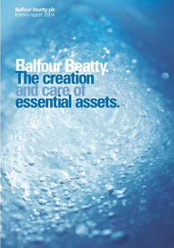 Vorschaubild Balfour Beatty Halbjahresbericht 2004-h1