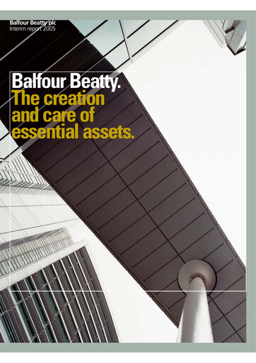 Vorschaubild Balfour Beatty Halbjahresbericht 2005-h1