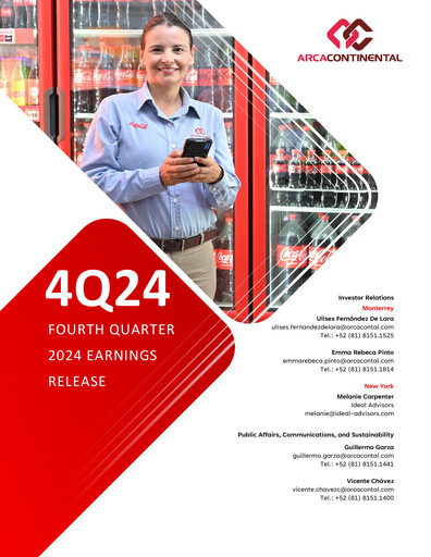 Thumbnail Arca Continental Quarterly Report 2024-q4