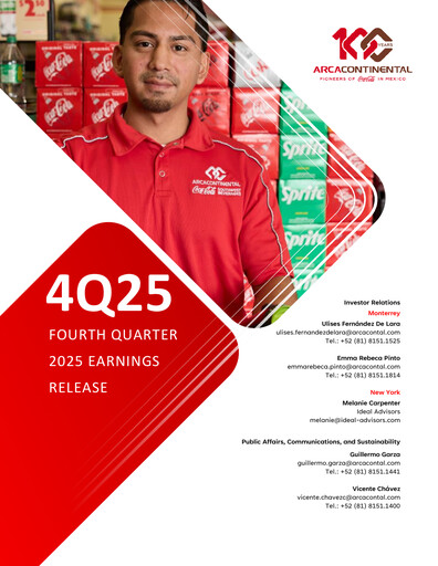 Thumbnail Arca Continental Quarterly Report 2025-q4