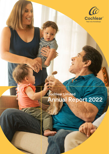 Miniature Cochlear Rapport annuel 2022