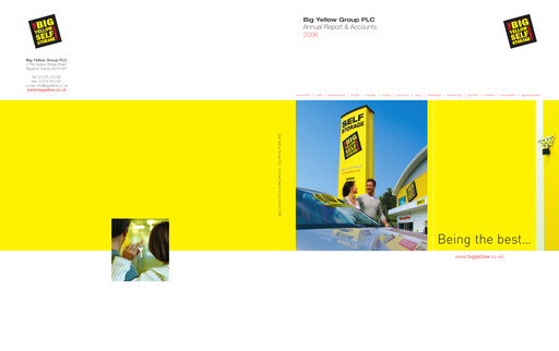 Thumbnail Big Yellow Group Annual Report 2006