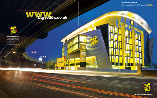 Thumbnail Big Yellow Group Annual Report 2012