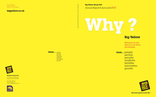 Thumbnail Big Yellow Group Annual Report 2015