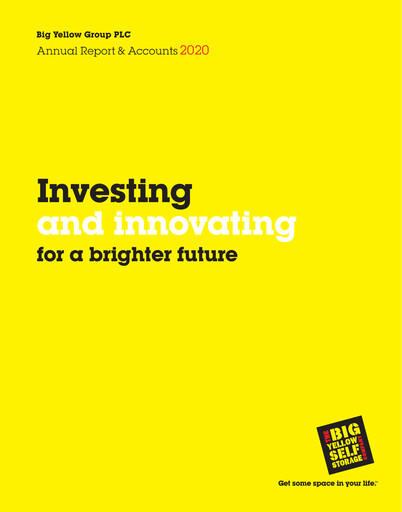 Thumbnail Big Yellow Group Annual Report 2020