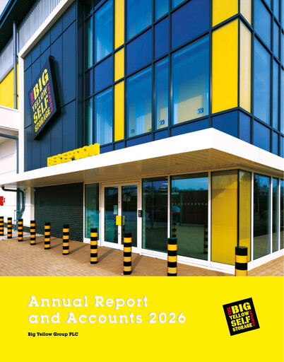 Thumbnail Big Yellow Group Annual Report 2026