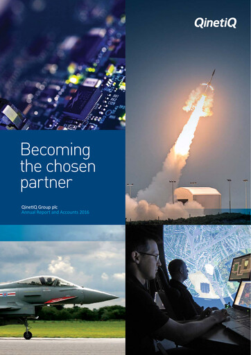 Thumbnail QinetiQ Annual Report 2016