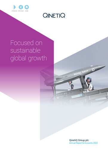 Thumbnail QinetiQ Annual Report 2022