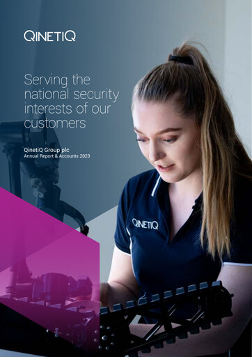 Thumbnail QinetiQ Annual Report 2023
