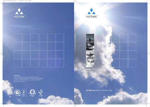 Thumbnail Victrex Annual Report 2008
