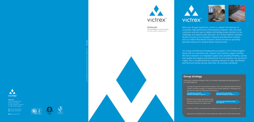 Thumbnail Victrex Annual Report 2010