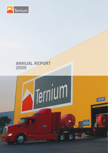 Miniature Ternium Argentina Rapport annuel 2009