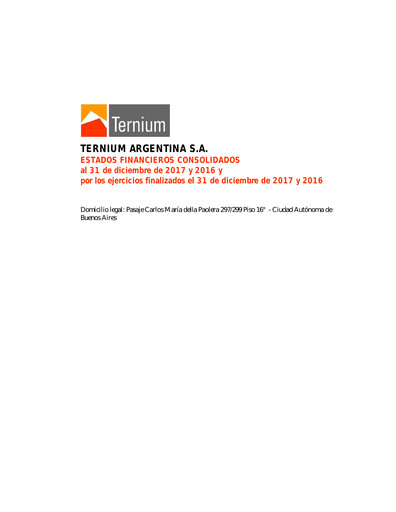 Thumbnail Ternium Argentina Financial Statement 2017-q4