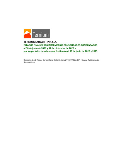 Thumbnail Ternium Argentina Financial Statement 2026-q2