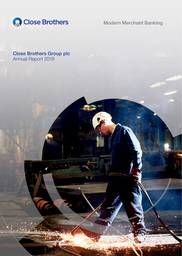 Thumbnail Close Brothers Group Annual Report 2018