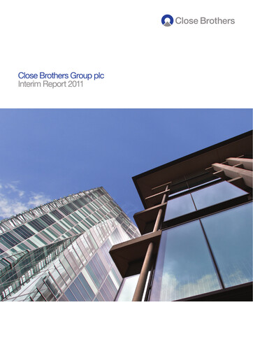 Thumbnail Close Brothers Group Half-year Report 2011-h1