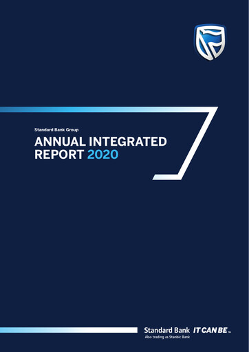 Thumbnail Standard Bank Group Annual Report 2020