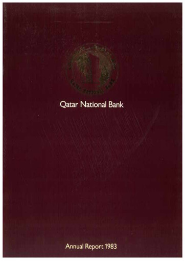 Thumbnail QNB (Qatar National Bank) Annual Report 1983