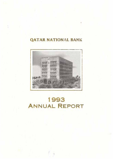 Thumbnail QNB (Qatar National Bank) Annual Report 1993