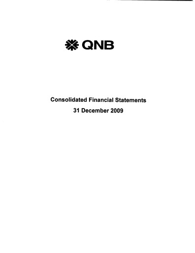 Thumbnail QNB (Qatar National Bank) Financial Statement 2009