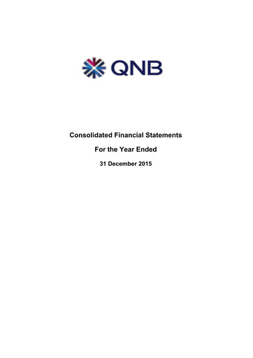 Thumbnail QNB (Qatar National Bank) Financial Statement 2015