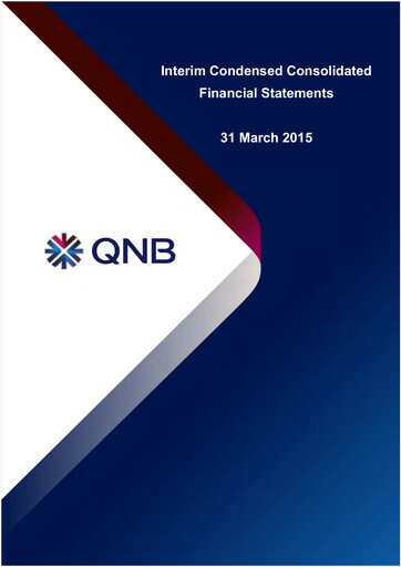 Miniature QNB (Qatar National Bank) Rapport trimestriel 2015-q1