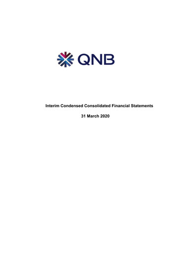 Miniature QNB (Qatar National Bank) Rapport trimestriel 2020-q1