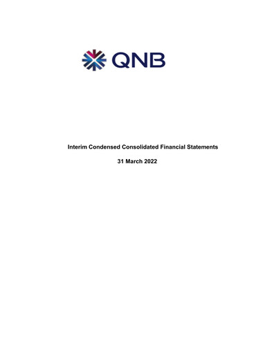Miniature QNB (Qatar National Bank) Rapport trimestriel 2022-q1