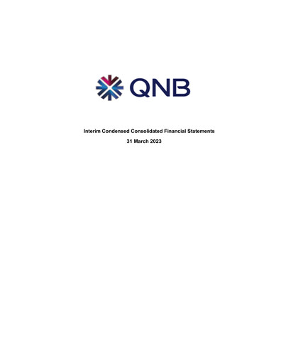 Miniature QNB (Qatar National Bank) Rapport trimestriel 2023-q1