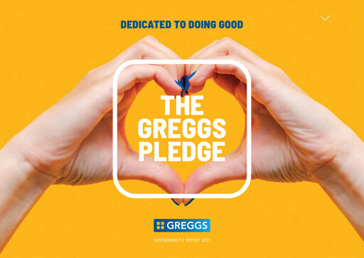 Thumbnail Greggs Sustainability Report 2021