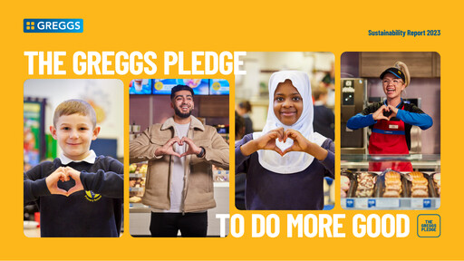 Thumbnail Greggs Sustainability Report 2023