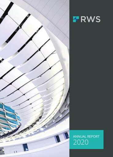 Thumbnail RWS Holdings Annual Report 2020