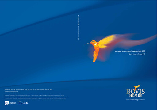 Thumbnail Vistry Group Annual Report 2006