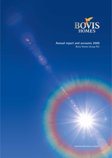 Thumbnail Vistry Group Annual Report 2009